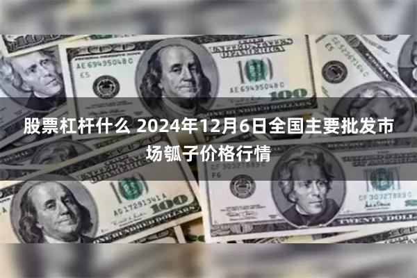 股票杠杆什么 2024年12月6日全国主要批发市场瓠子价格行情